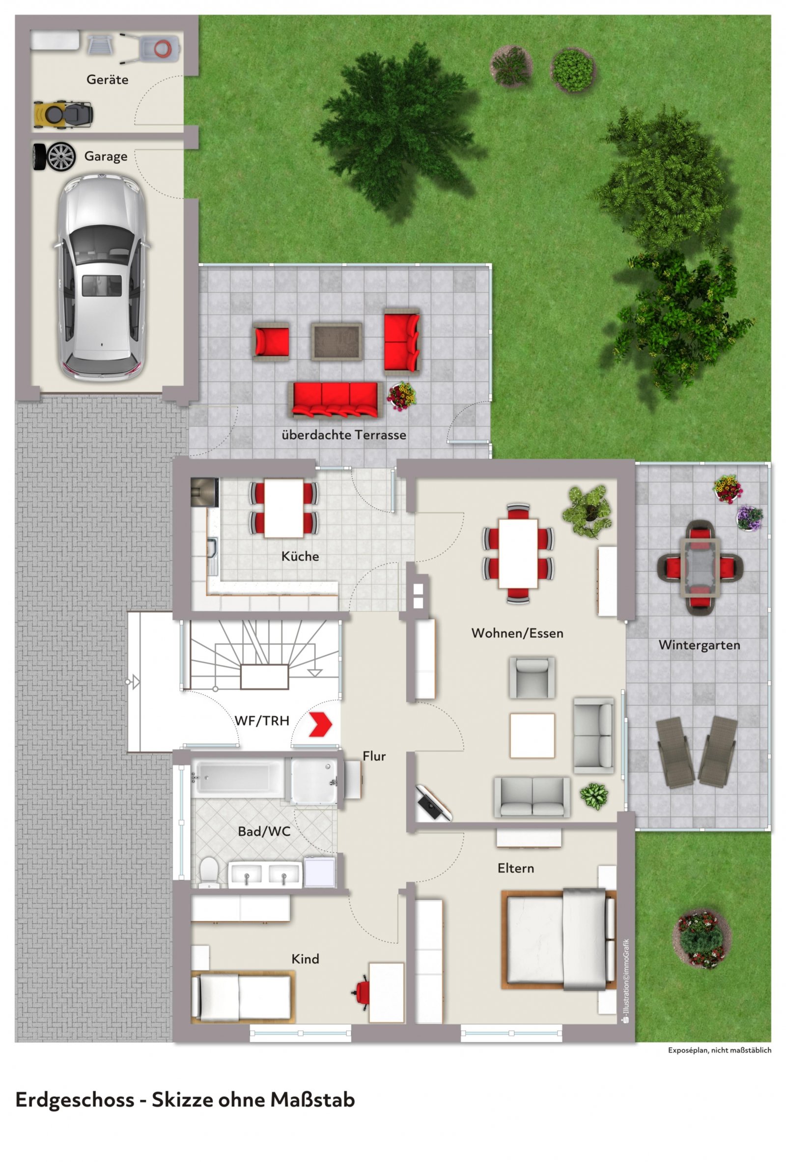 Grundriss Erdgeschoss