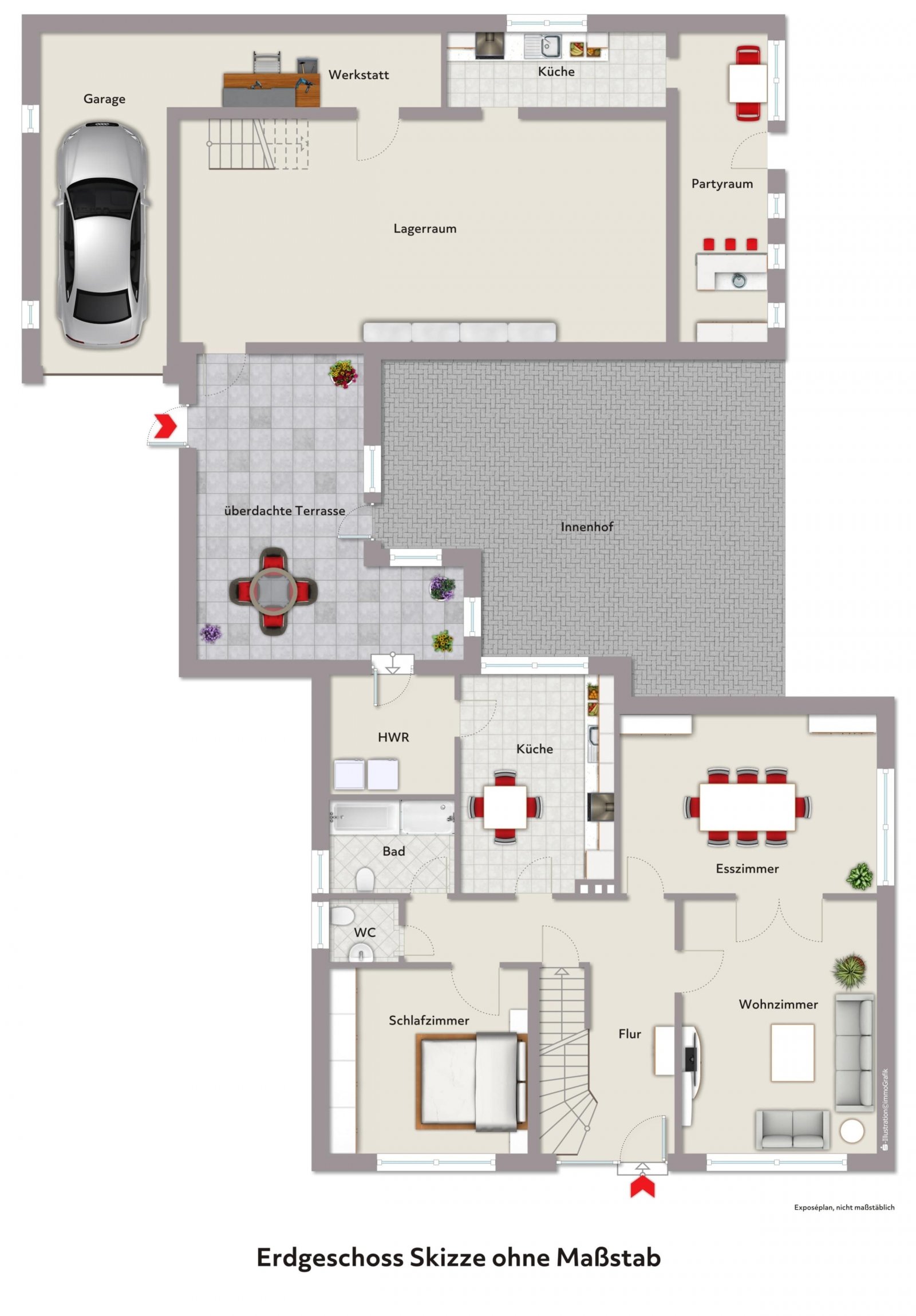 Grundriss Erdgeschoss