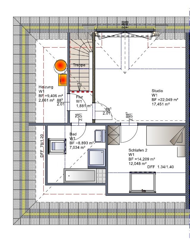 Grundriss DG
