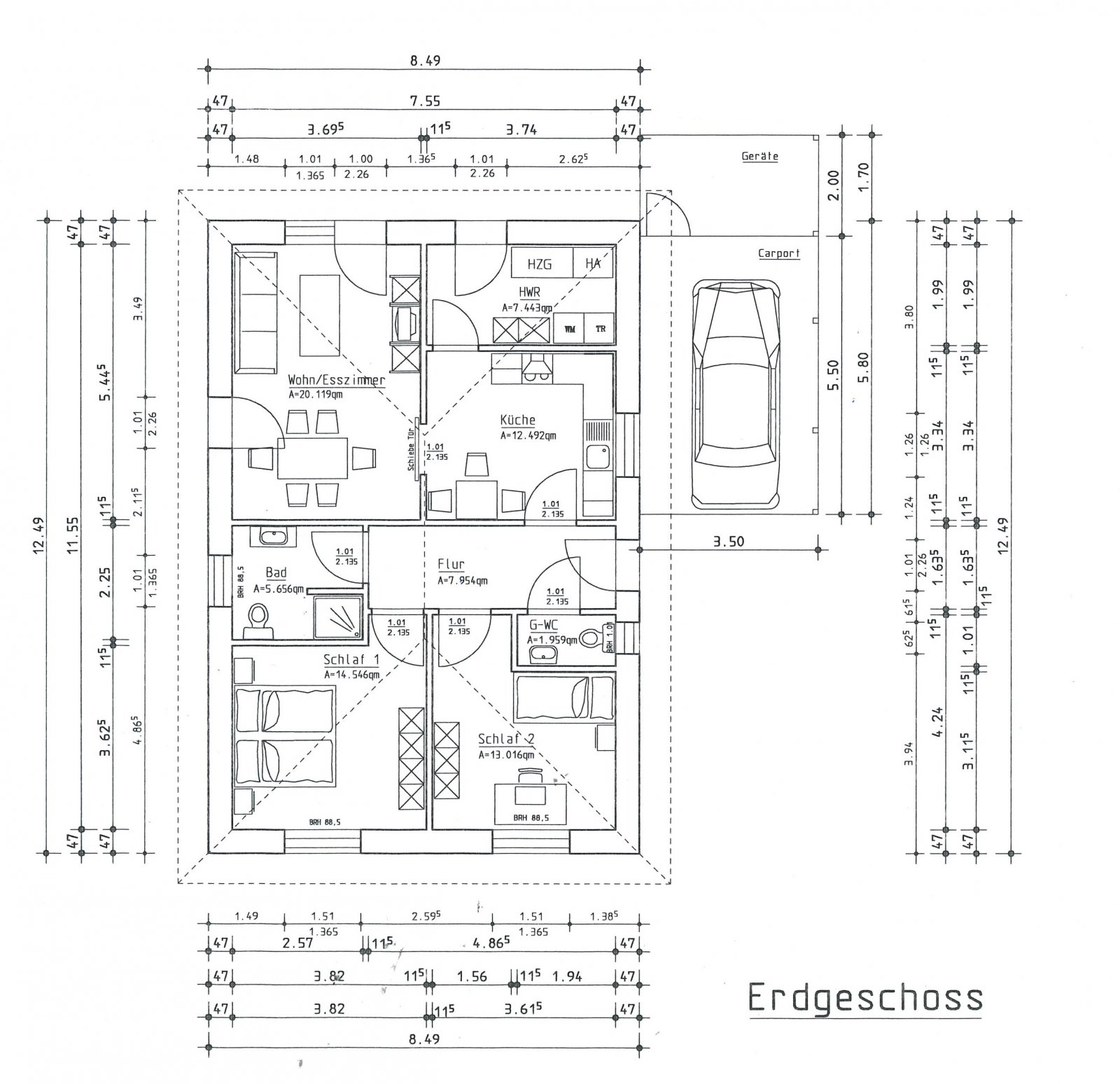 Grundriss EG