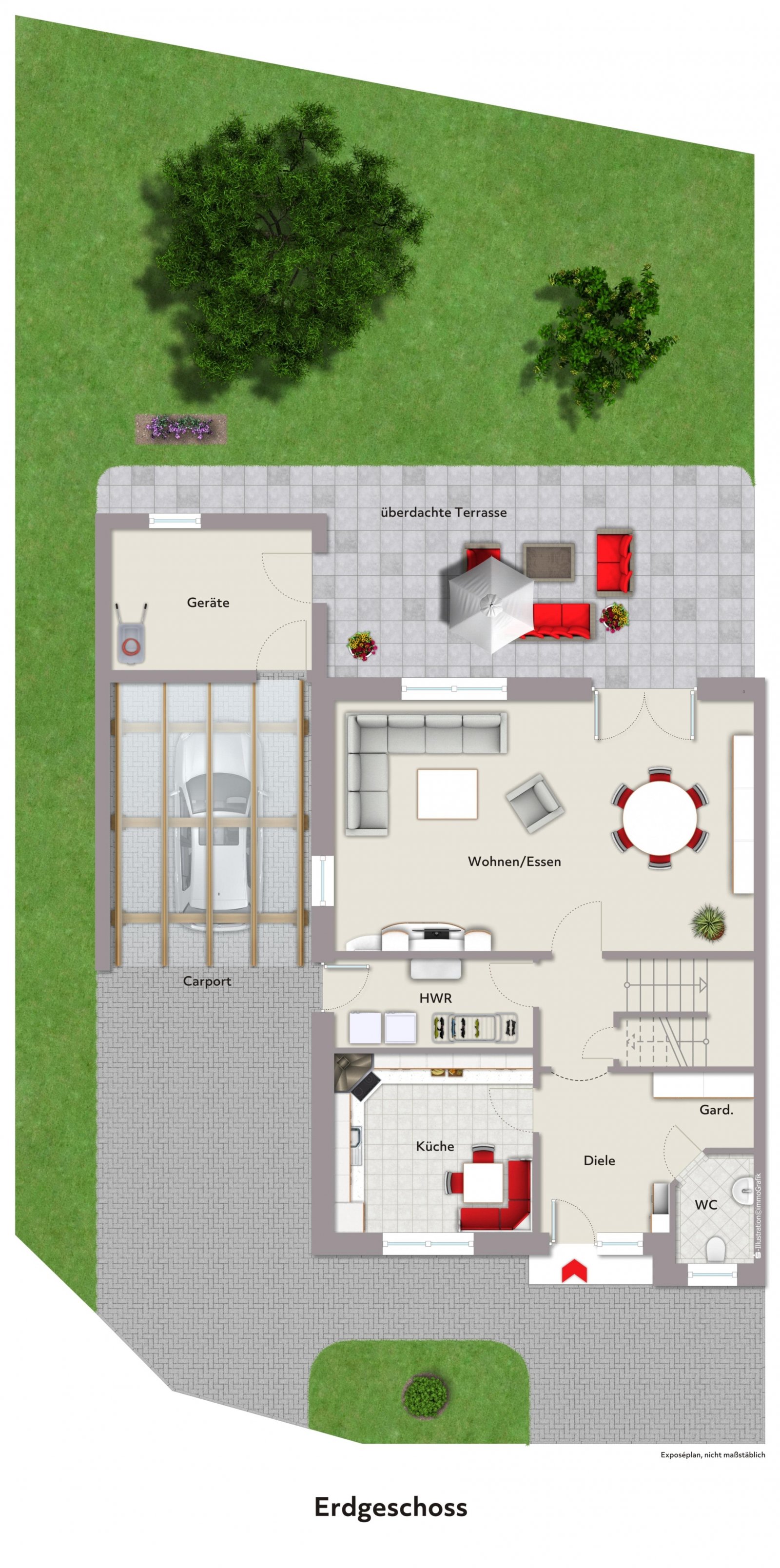 Grundriss Erdgeschoss