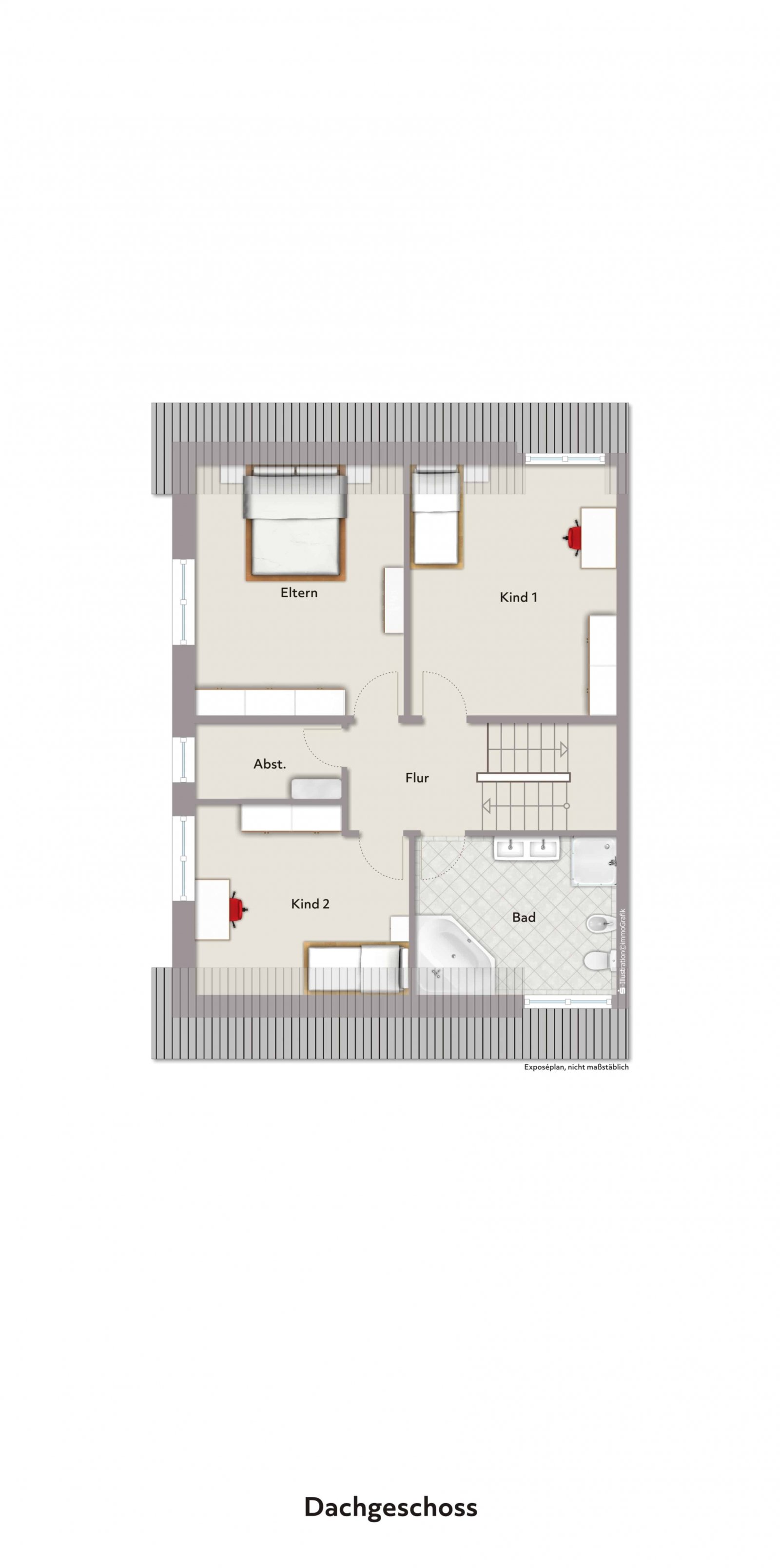 Grundriss Dachgeschoss