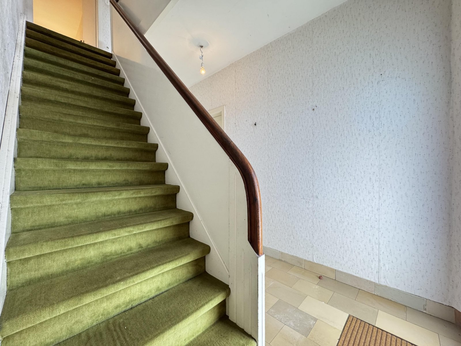 Treppe ins Dachgeschoss