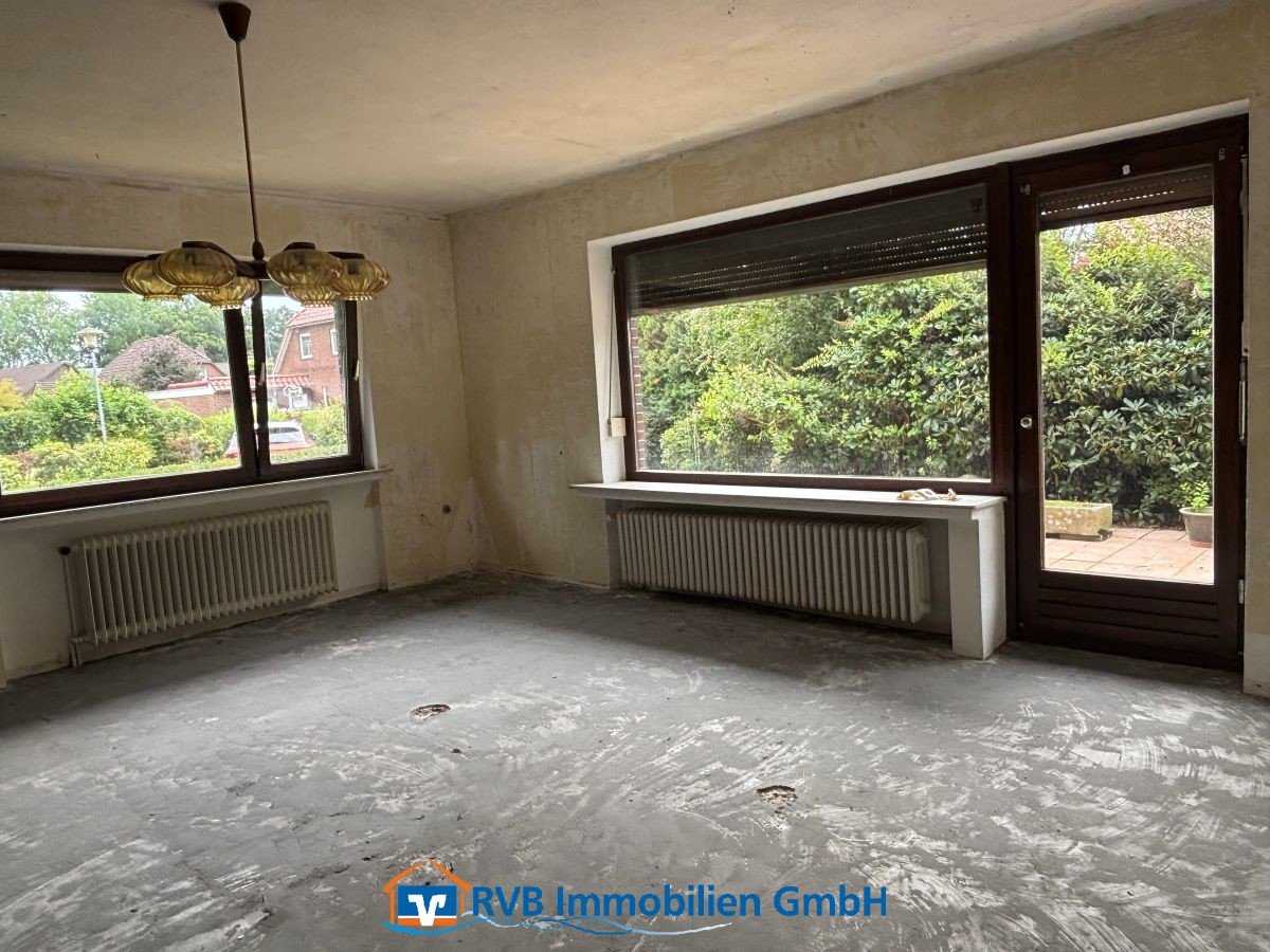 Wohnzimmer mit Terrasse