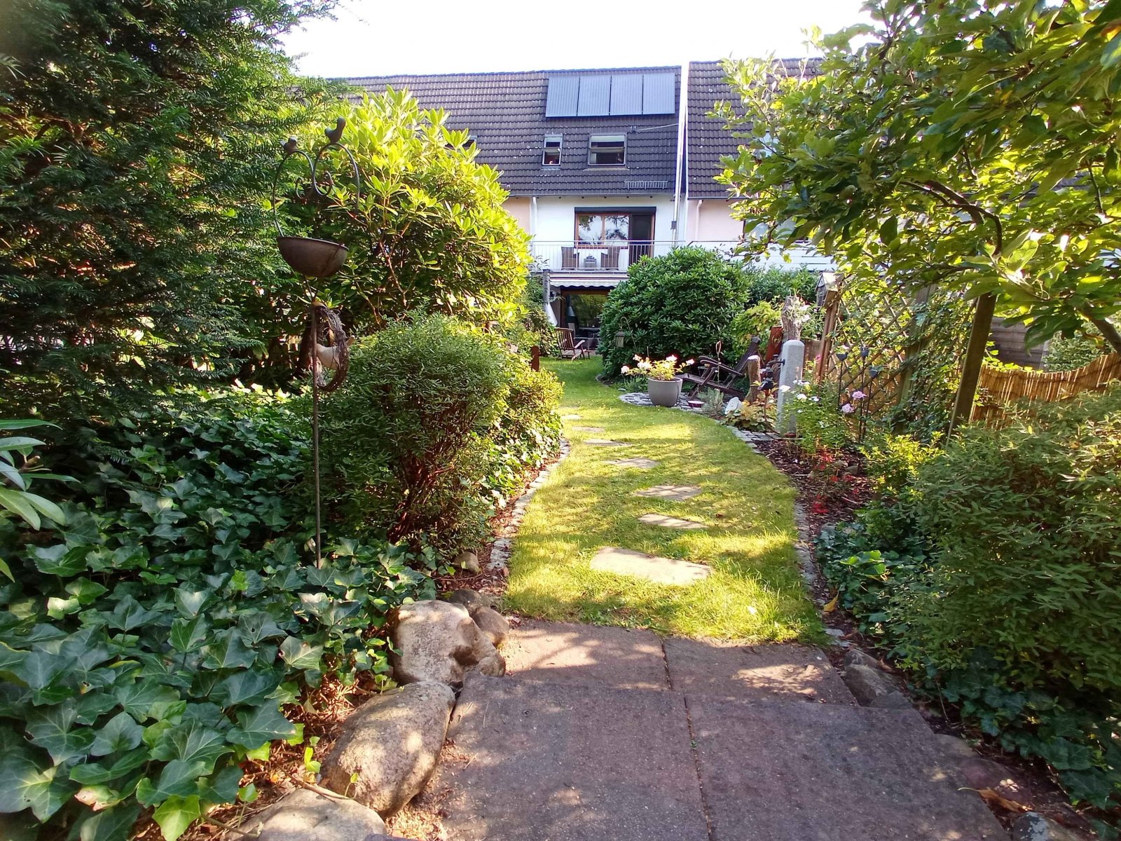 Hausansicht -Garten