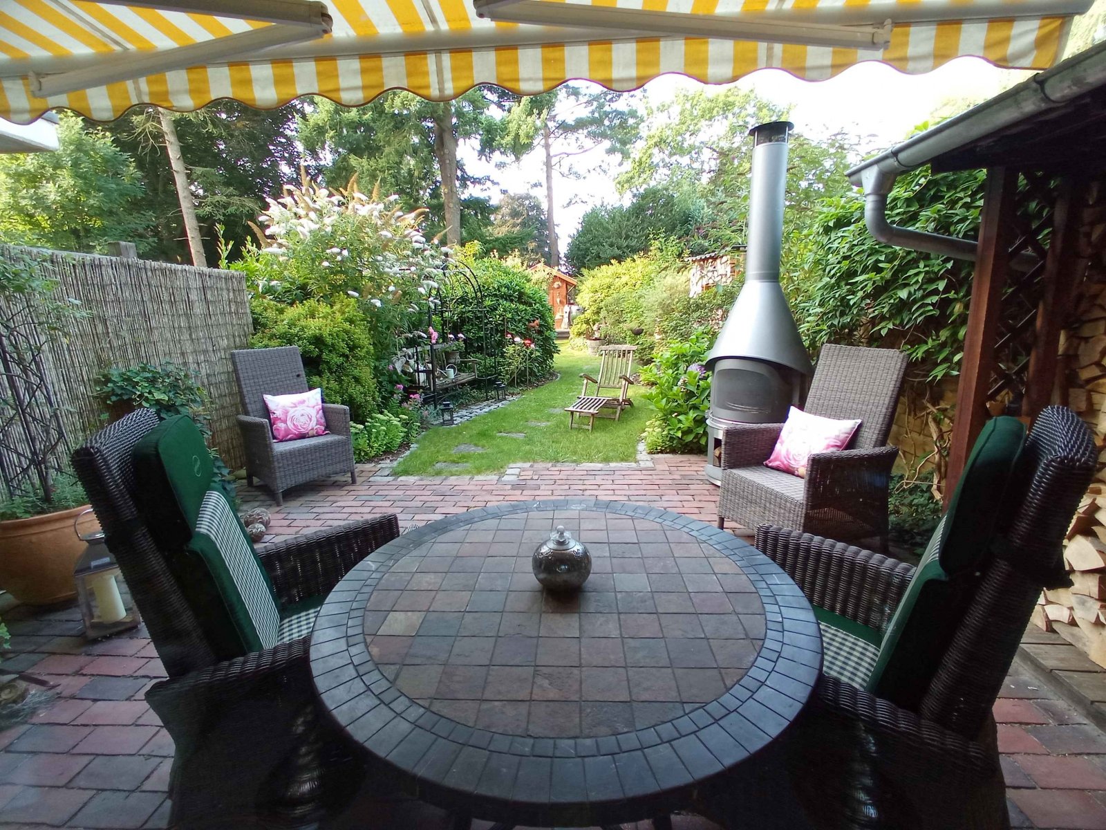 Blick von der Terrasse