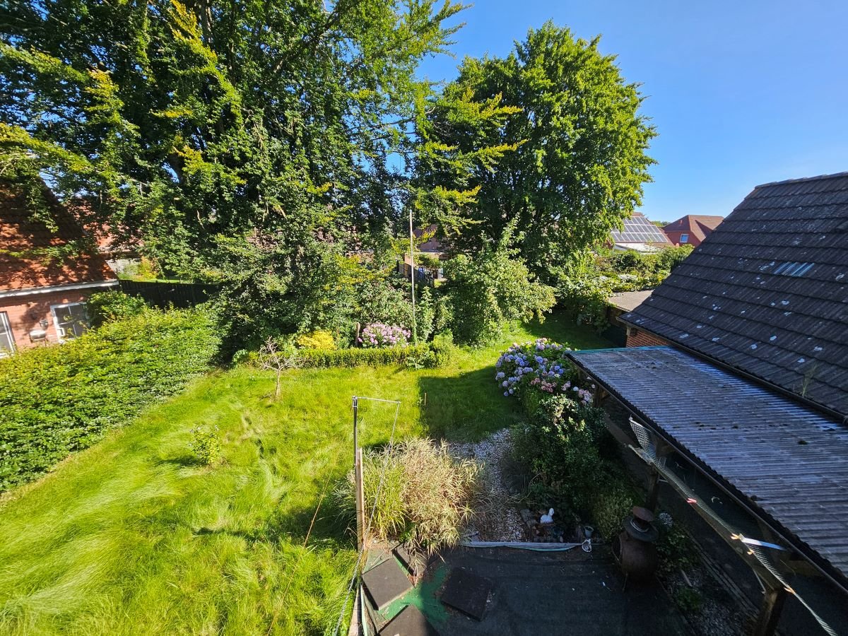 Blick vom Balkon