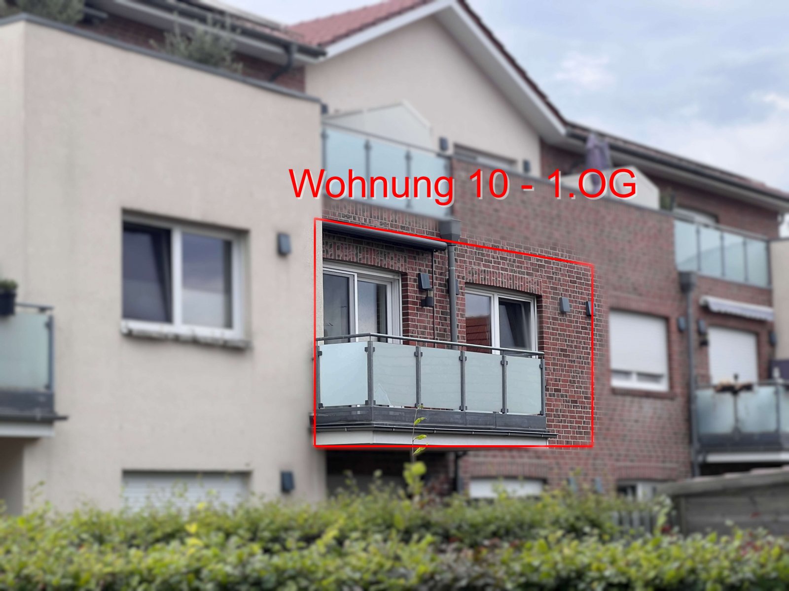 Hausansicht Wohnung 10