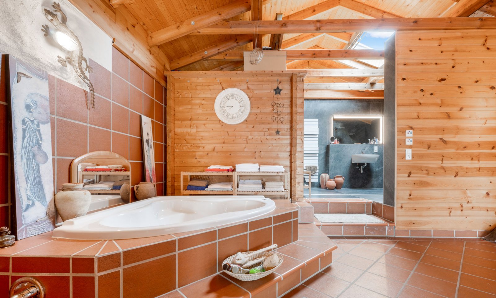 SPA-Bereich Sauna - rechter Flügel 