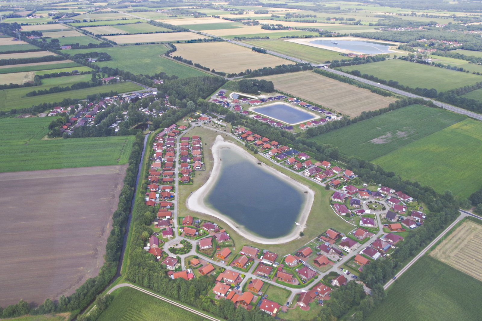 Häuser am See