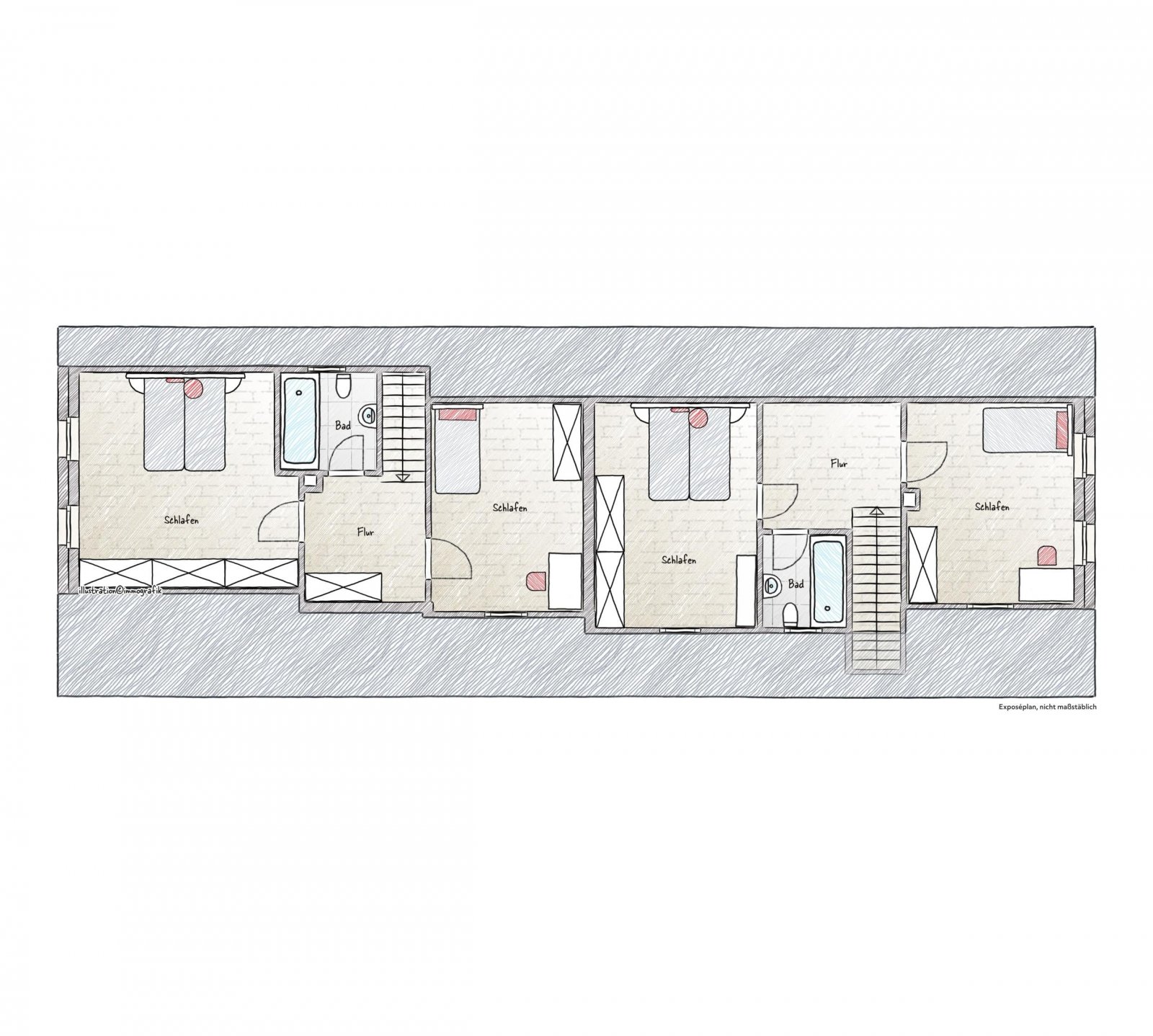 Grundriss Dachgeschoss
