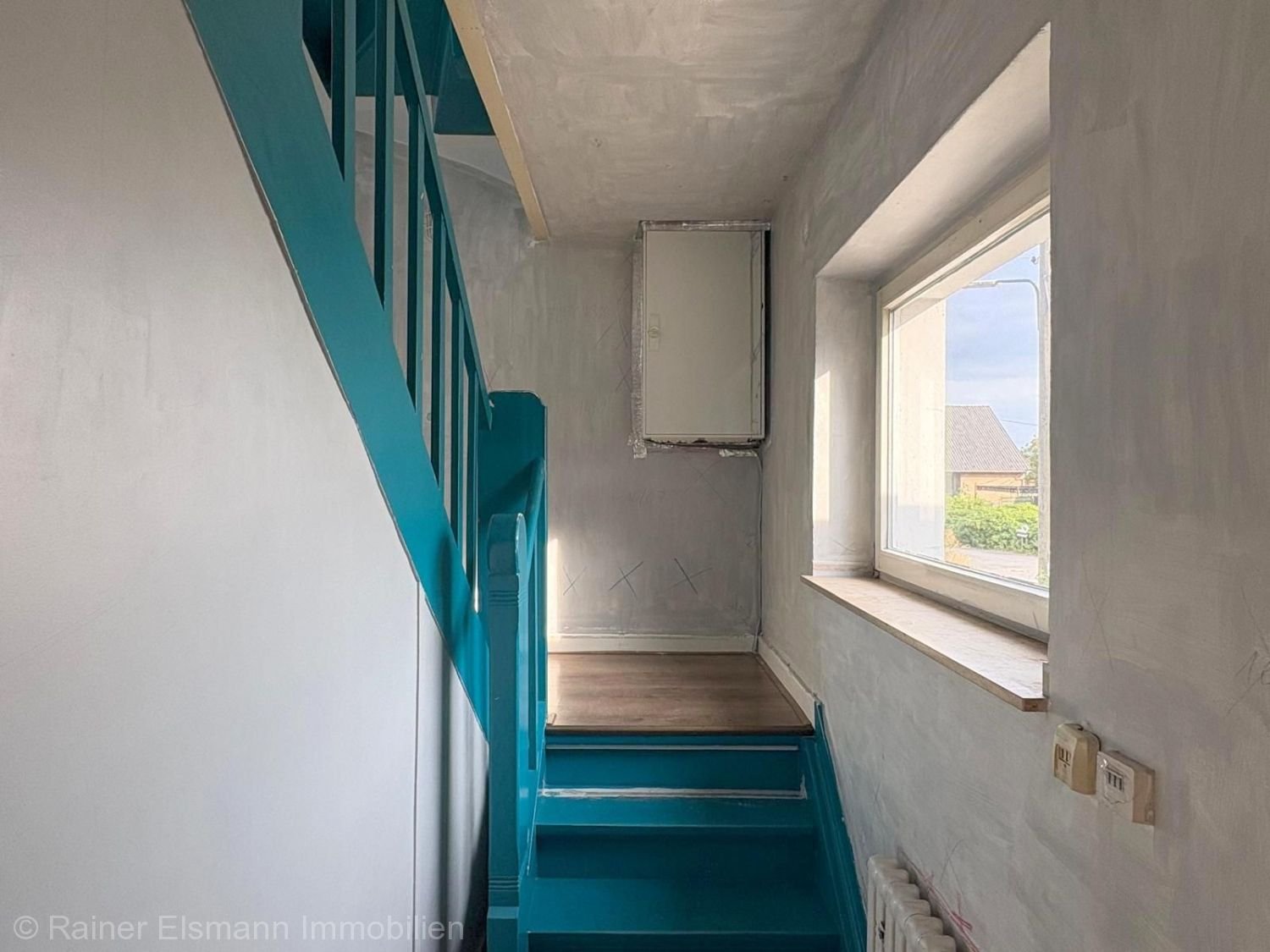 Treppe zum 1. OG