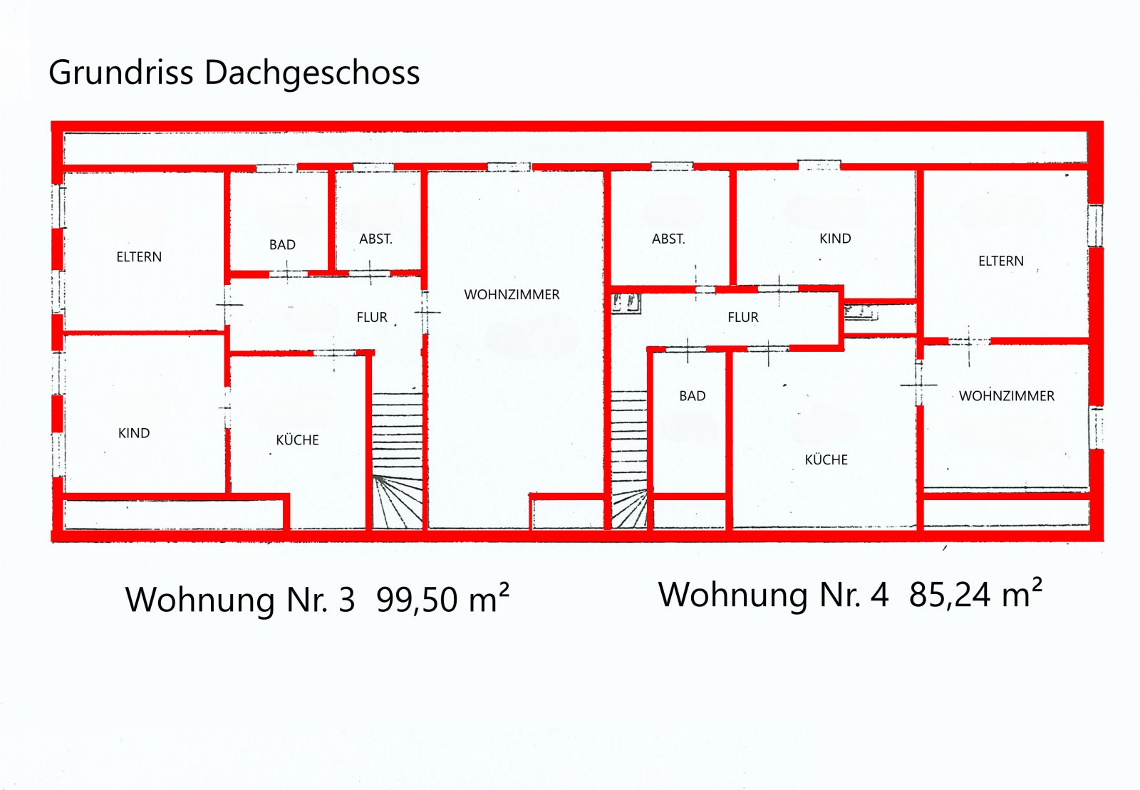 Grundriss DG ohne Maße