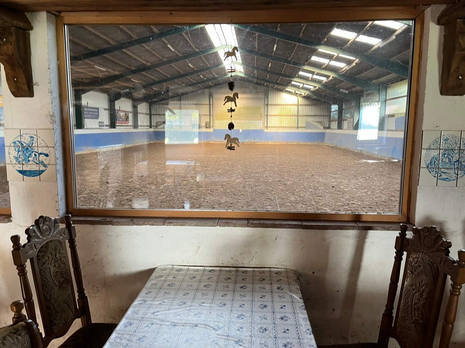 Blick in die Halle
