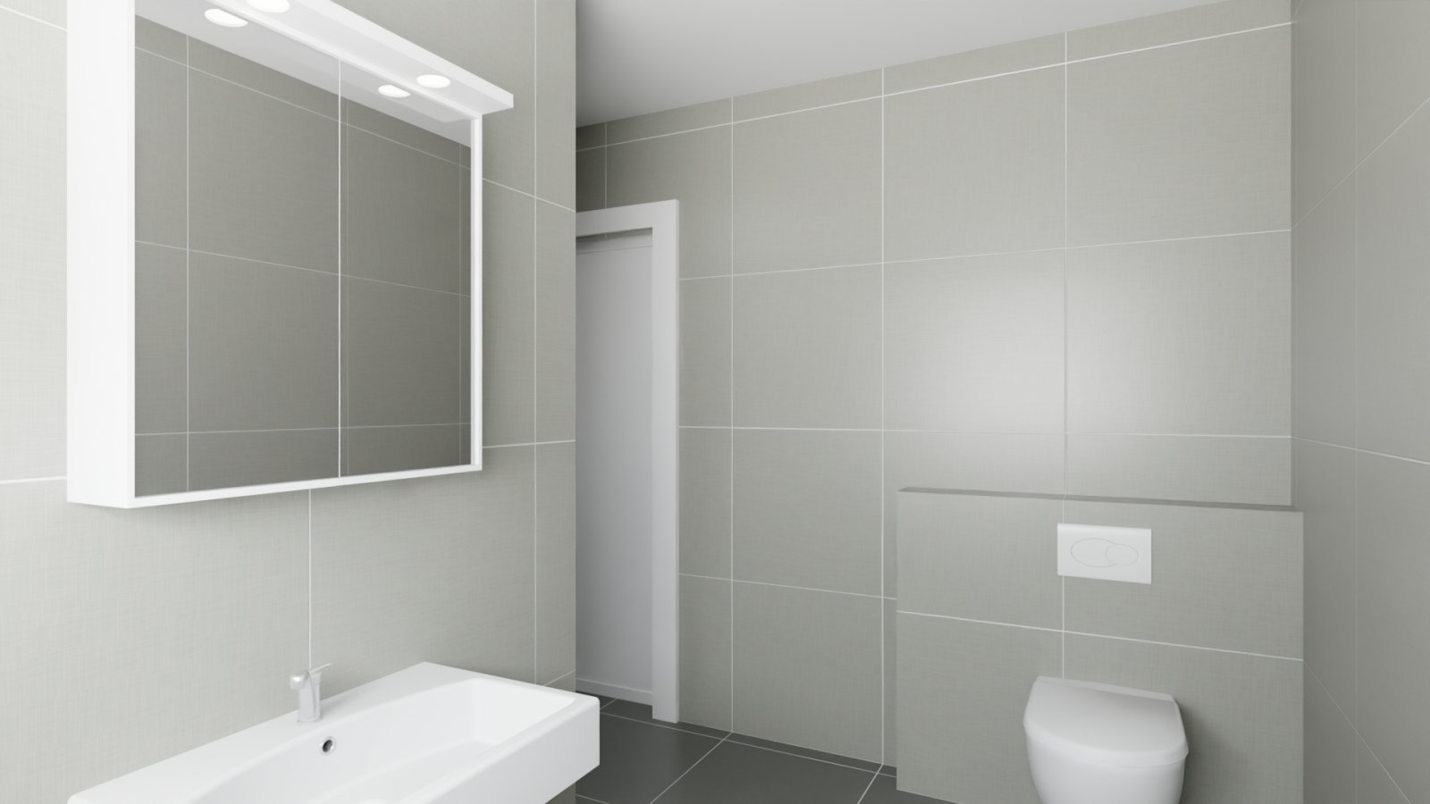 Visualisierung Gäste-WC