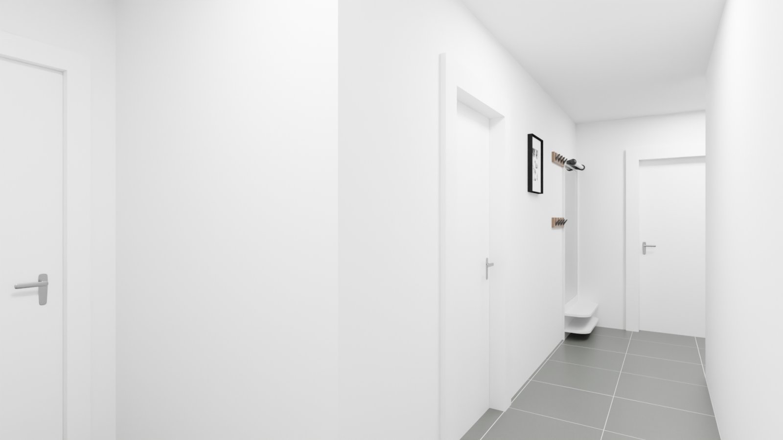 Visualisierung Flur