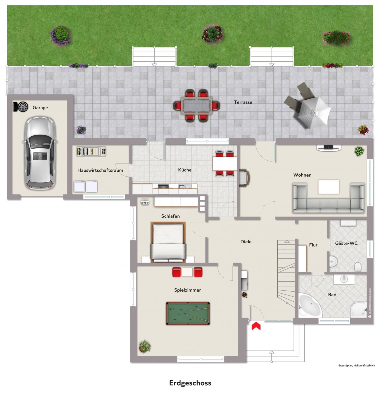 Grundriss Erdgeschoss