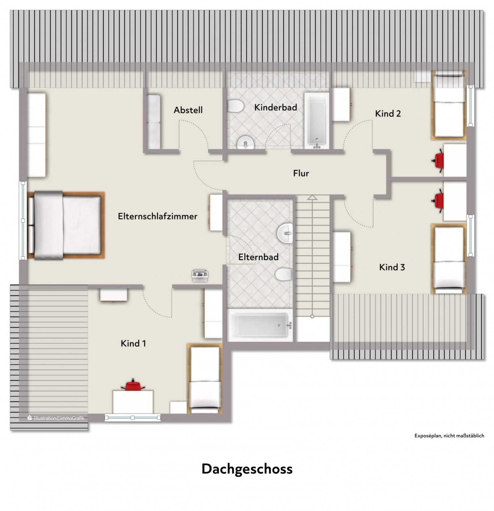 Grundriss Dachgeschoss