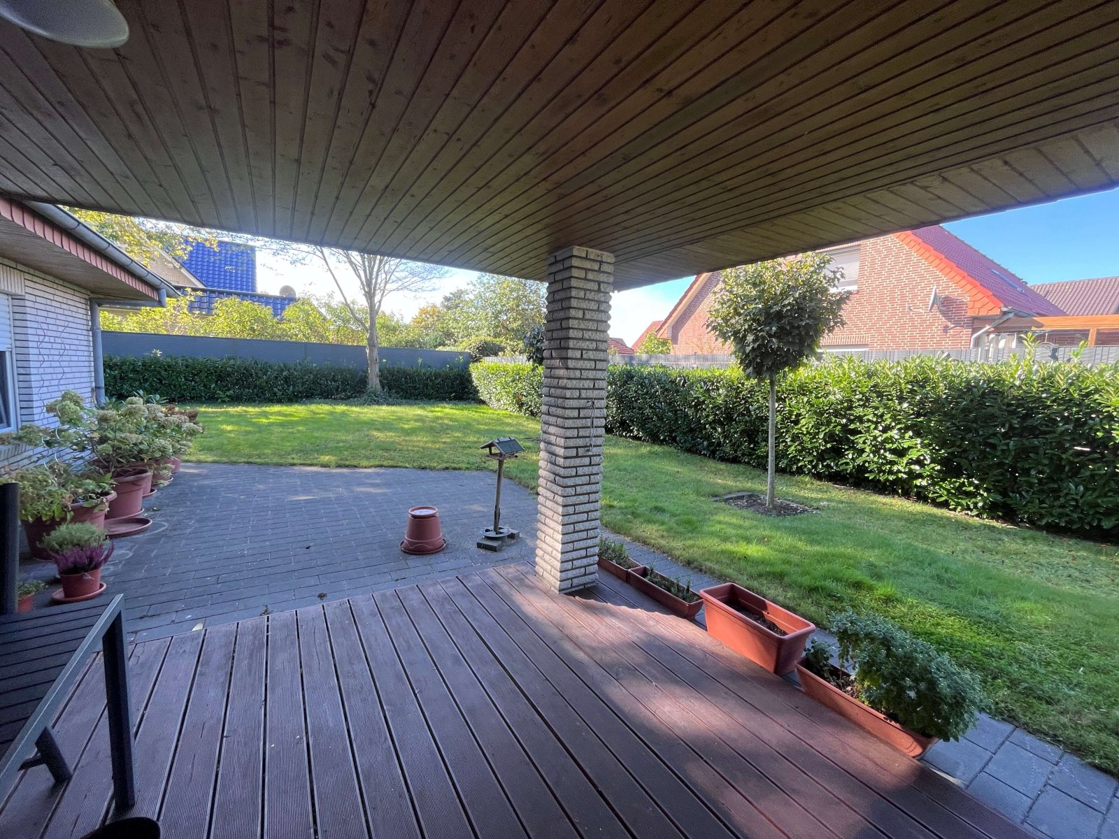 Blick in den Garten