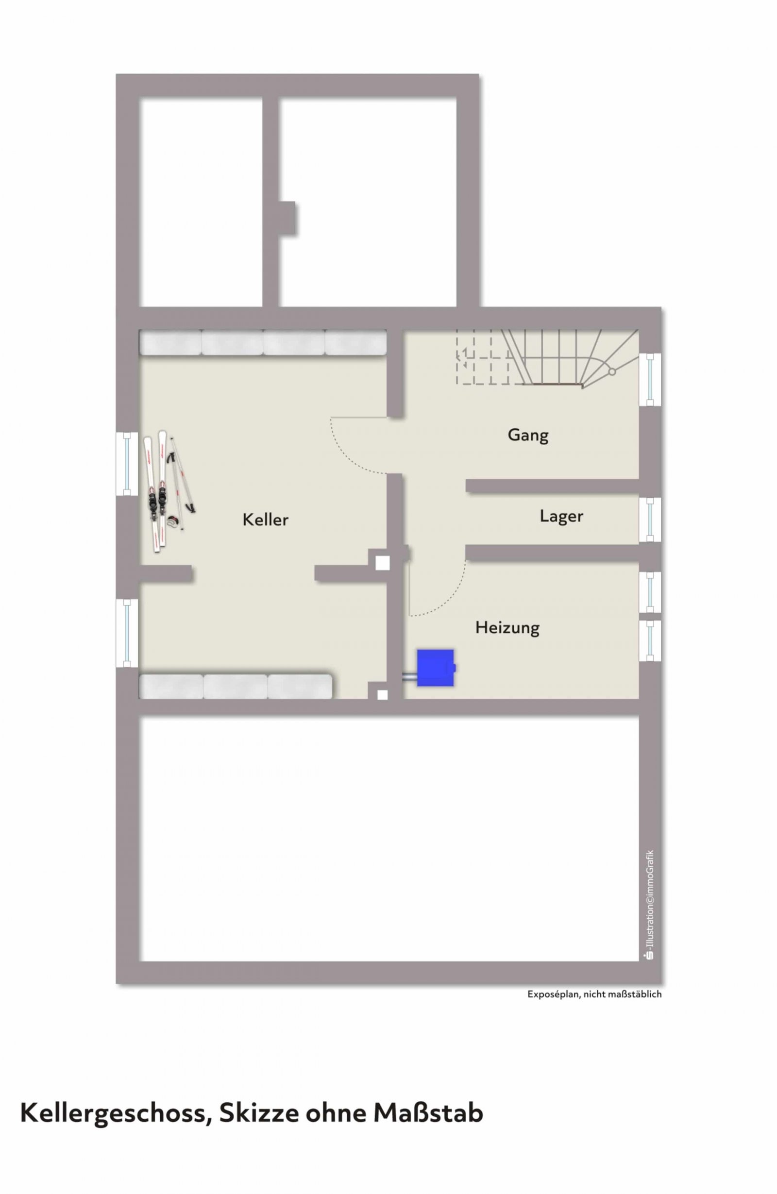 Grundriss Kellergeschoss