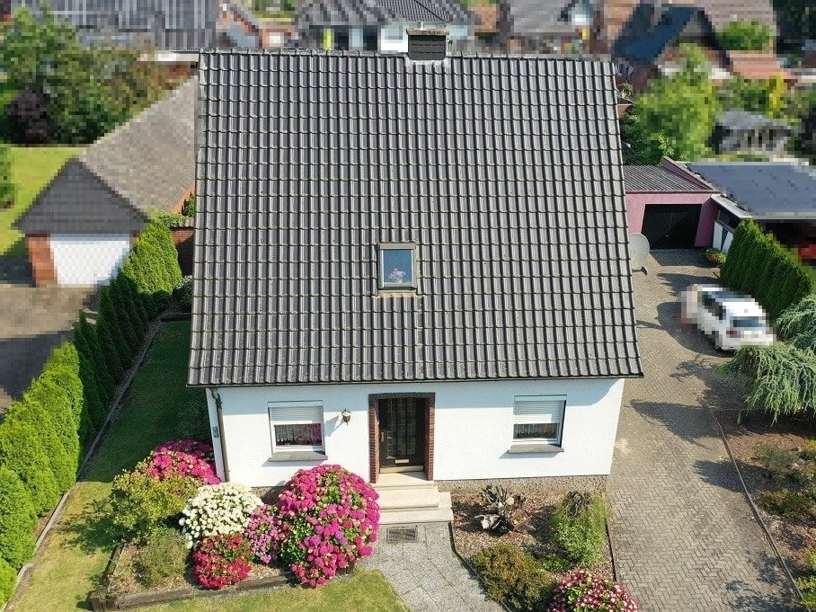Luftbild Straßenansicht