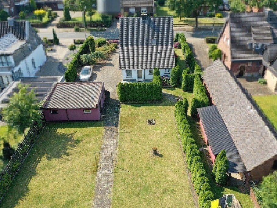 Luftbild aus nördlicher Richtung