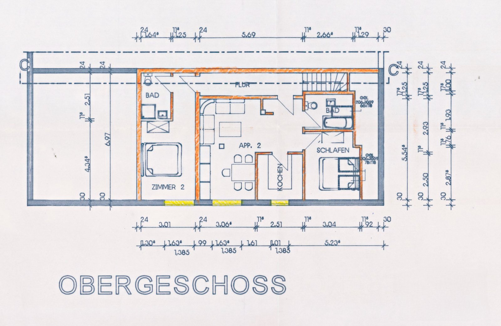 Grundriss OG Ferienwhg.-1