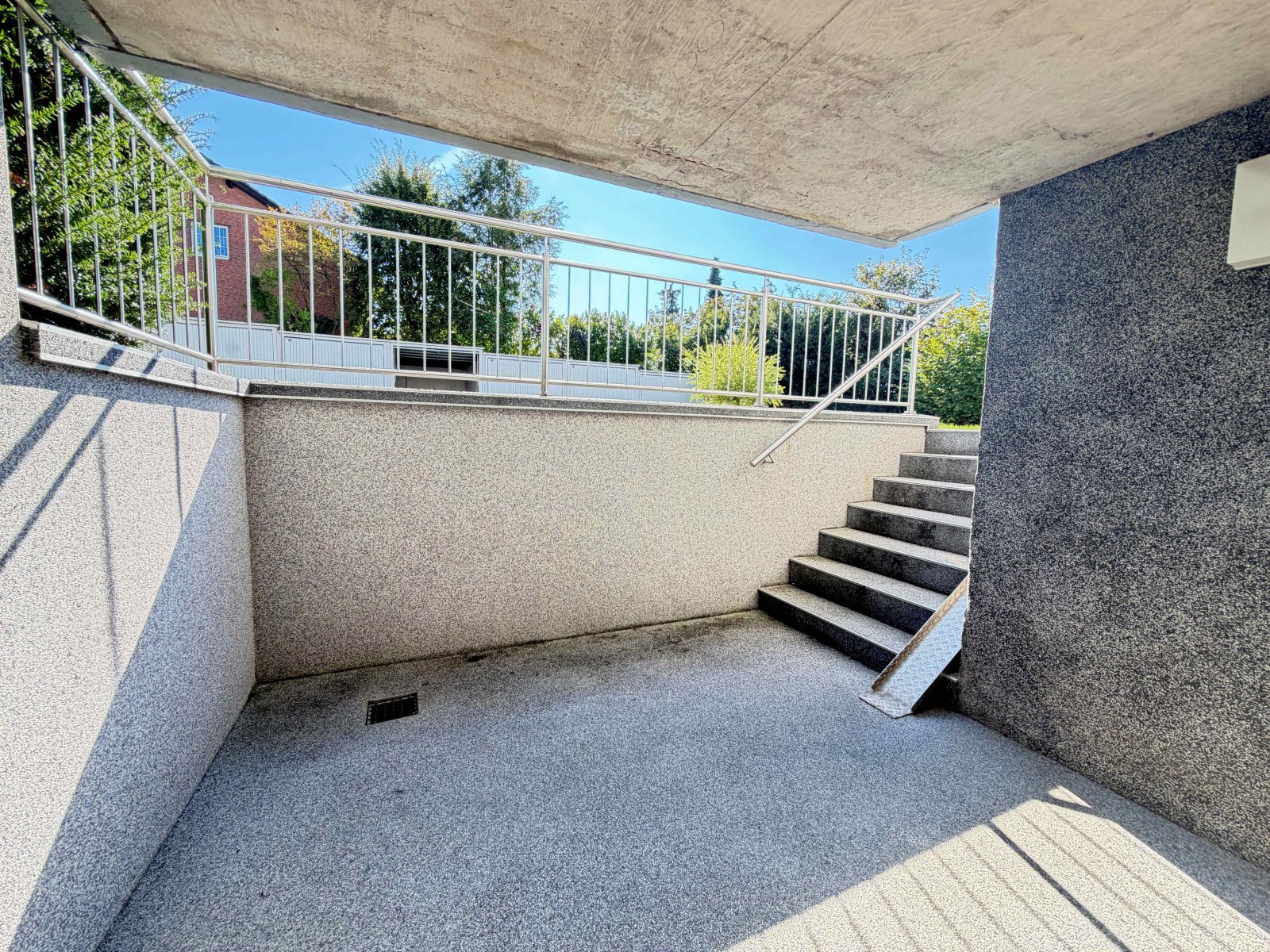 Außentreppe zum Keller