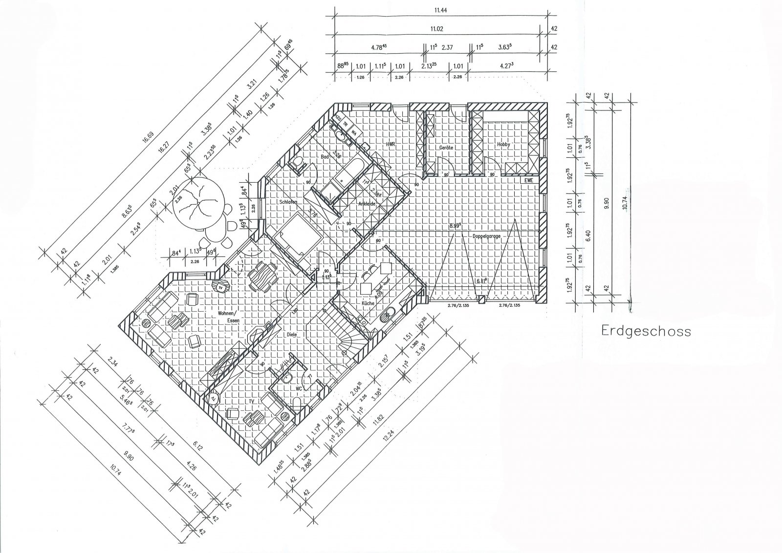Grundriss EG-1