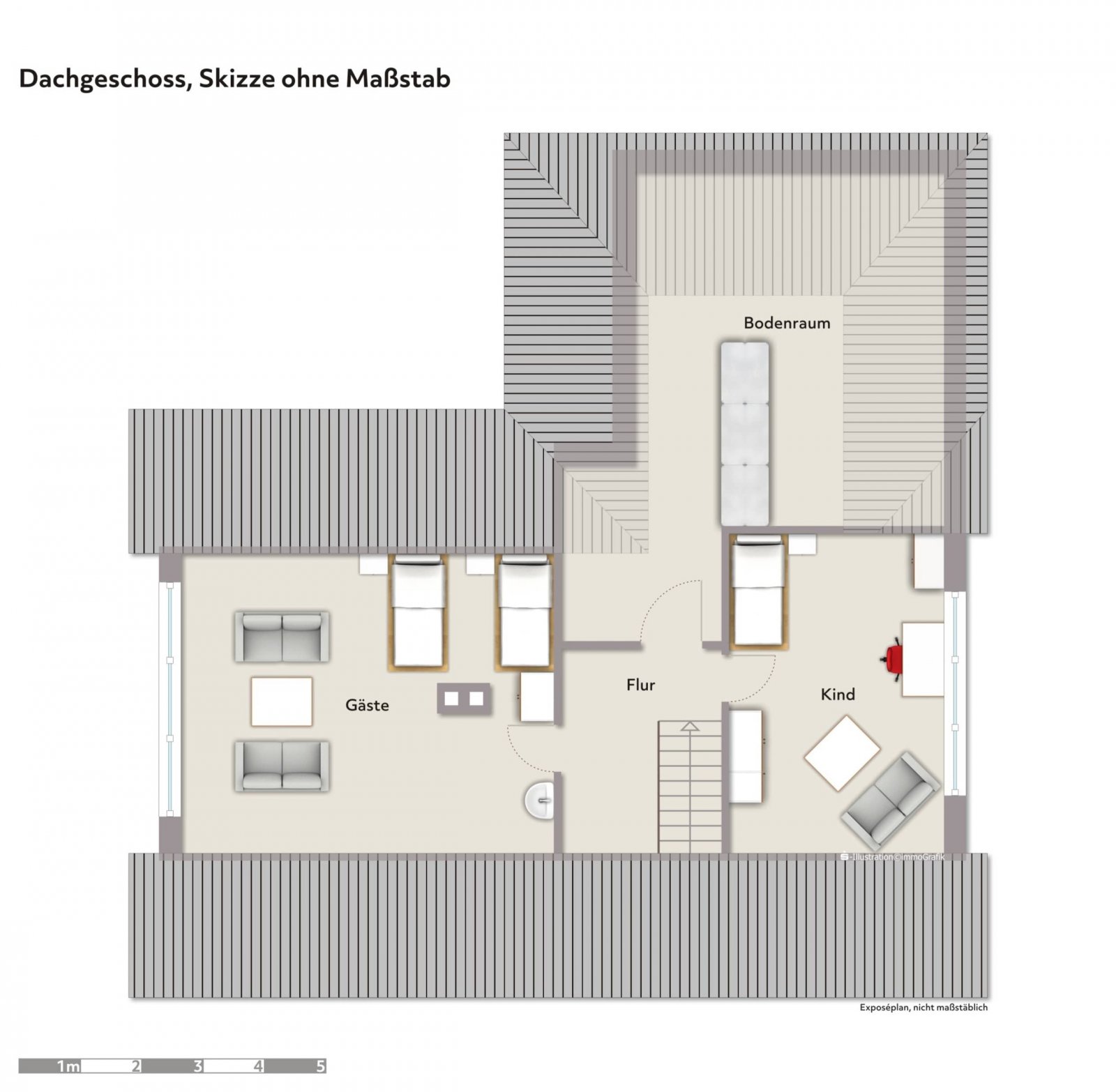 Grundriss Dachgeschoss