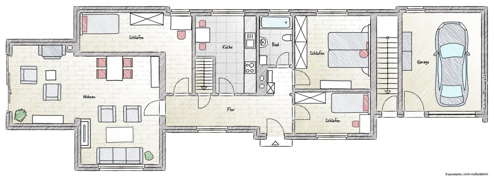 Grundriss Erdgeschoss