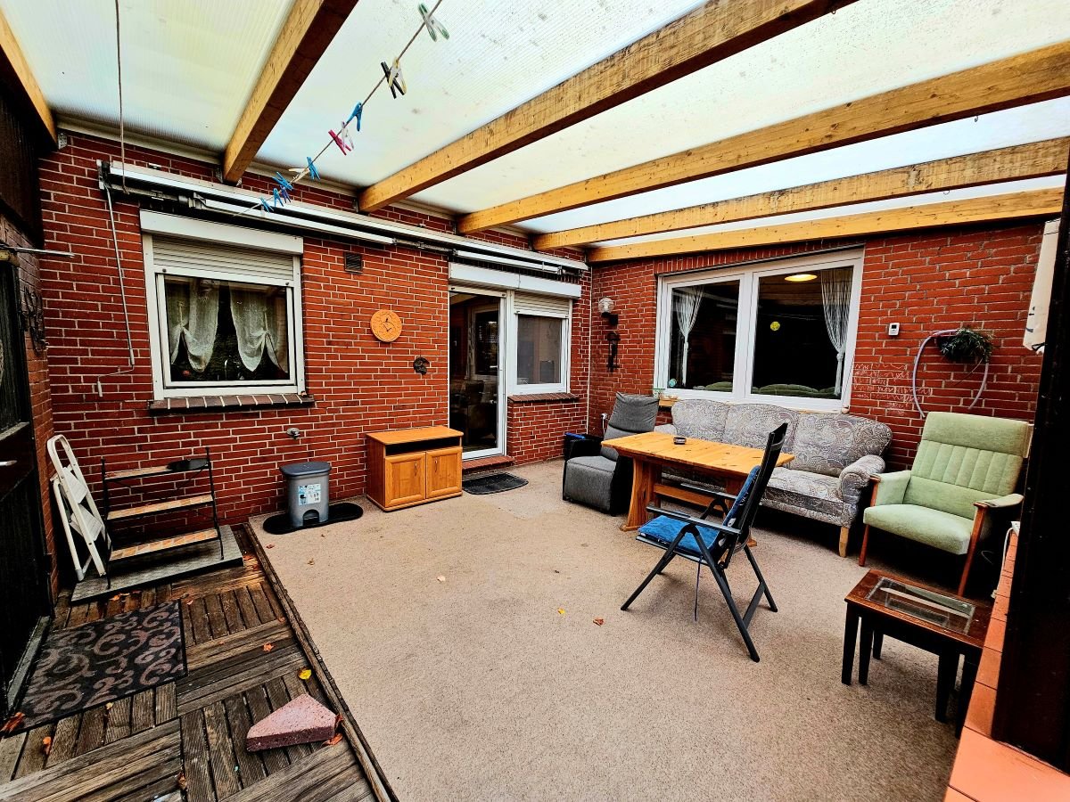 überdachte Terrasse