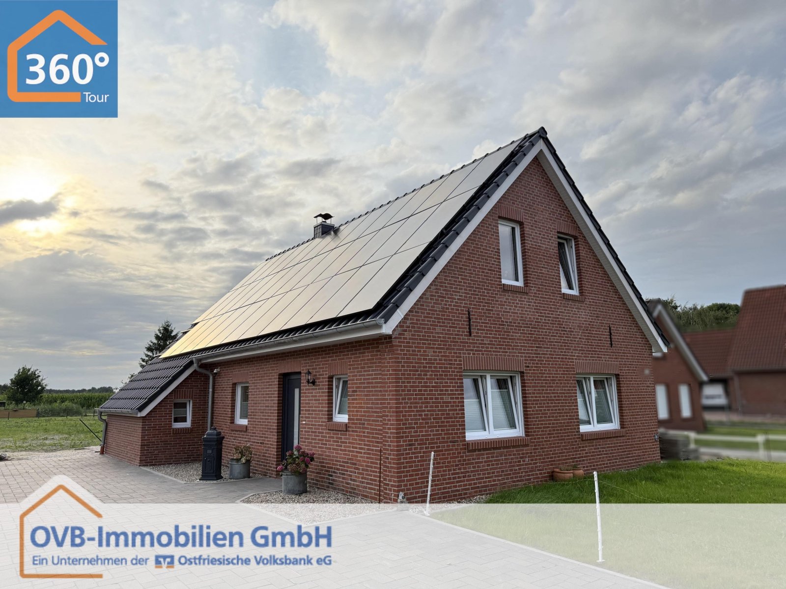 Weener: Kernsaniertes Einfamilienhaus mit Photovoltaik  Weener: Kernsaniertes Einfamilienhaus mit Photovoltaik
