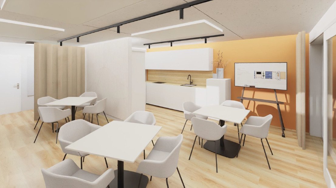Visualisierung Gemeinschaftsraum Visualisierung Gemeinschaftsraum