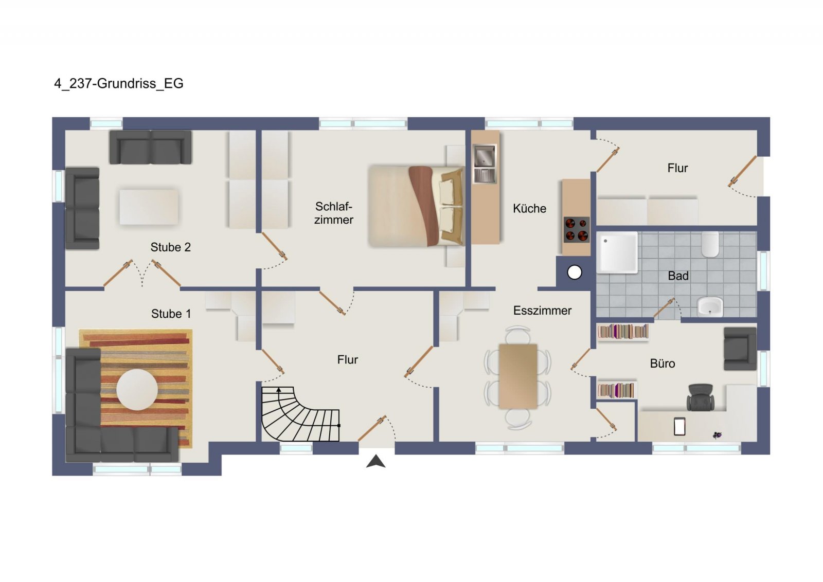 4_237-Grundriss_EG - nicht maßstabsgetreu 4_237-Grundriss_EG - nicht maßstabsgetreu