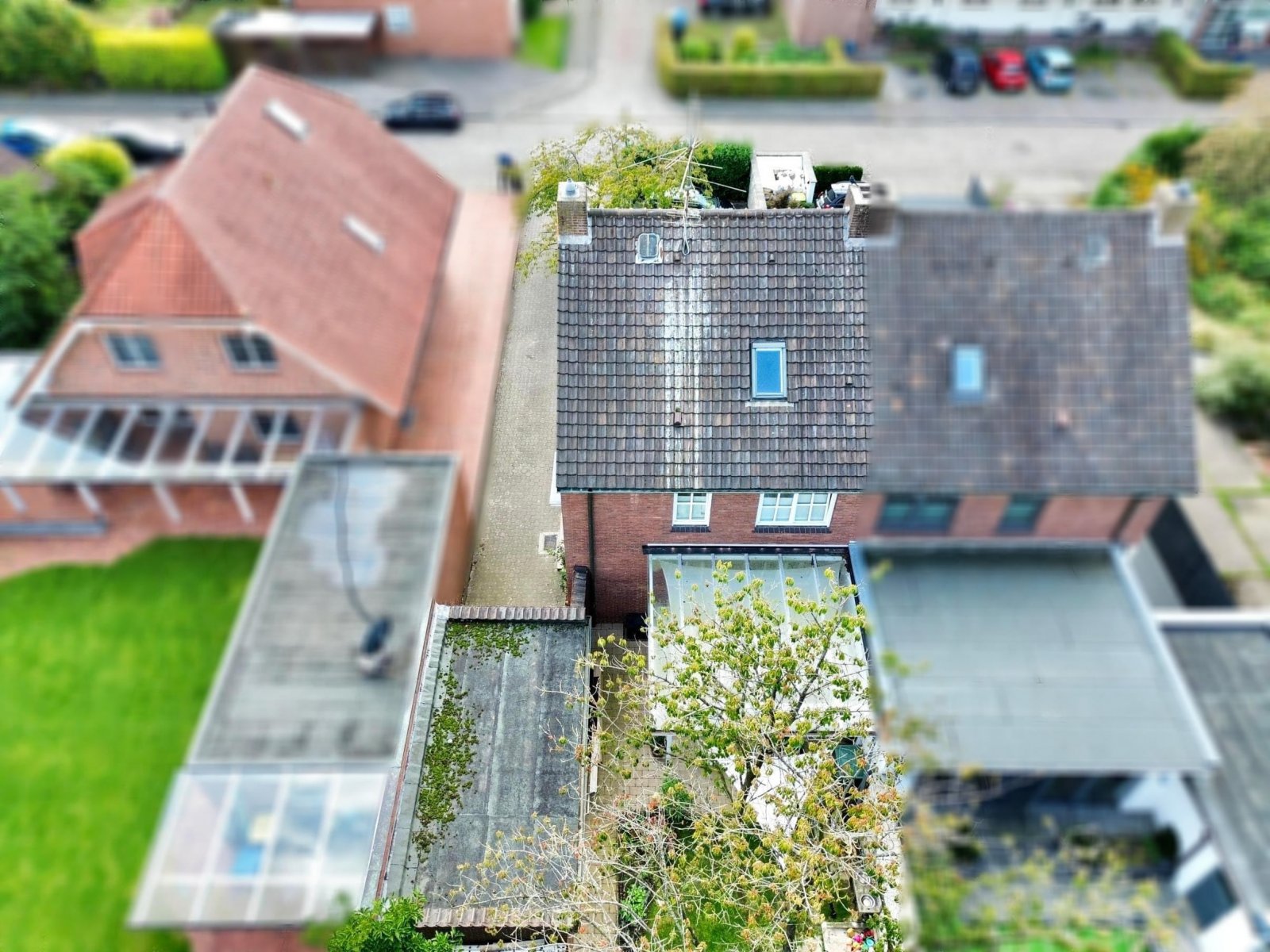 Luftbild von hinten Luftbild von hinten