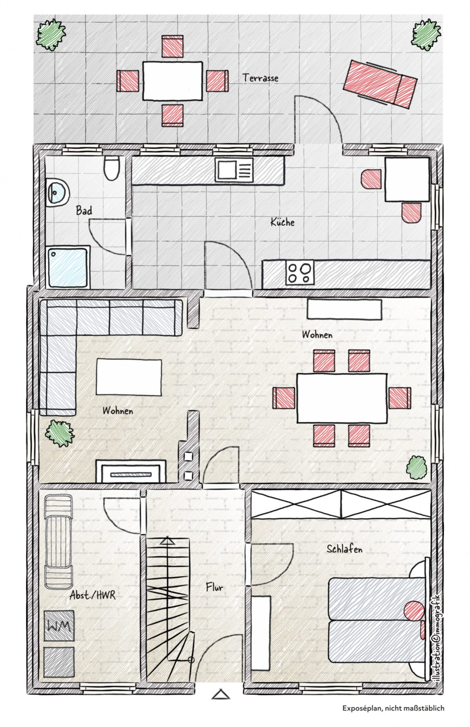 Grundriss Erdgeschoss Grundriss Erdgeschoss
