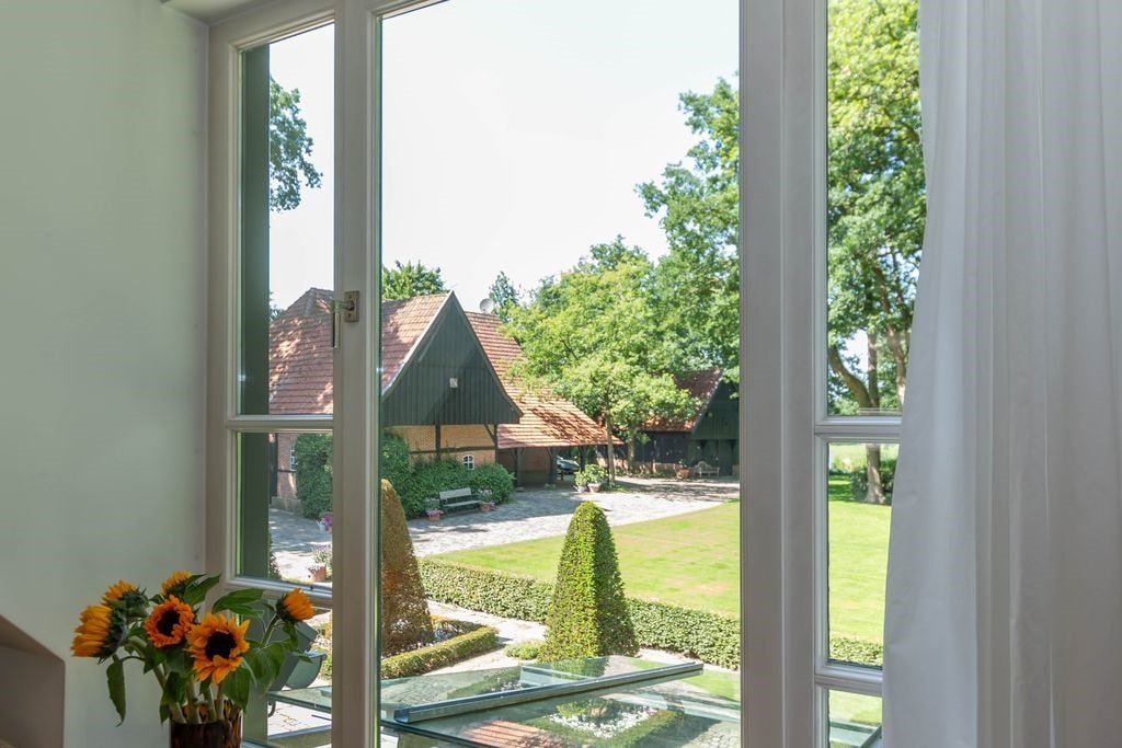 Ausblick auf den Hof Ausblick auf den Hof