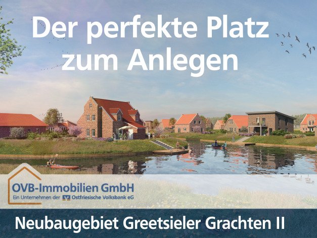 Krummhörn: Ferienhausgrundstück in Greetsiel - Der perfekte Platz zum Anlegen  Krummhörn: Ferienhausgrundstück in Greetsiel - Der perfekte Platz zum Anlegen