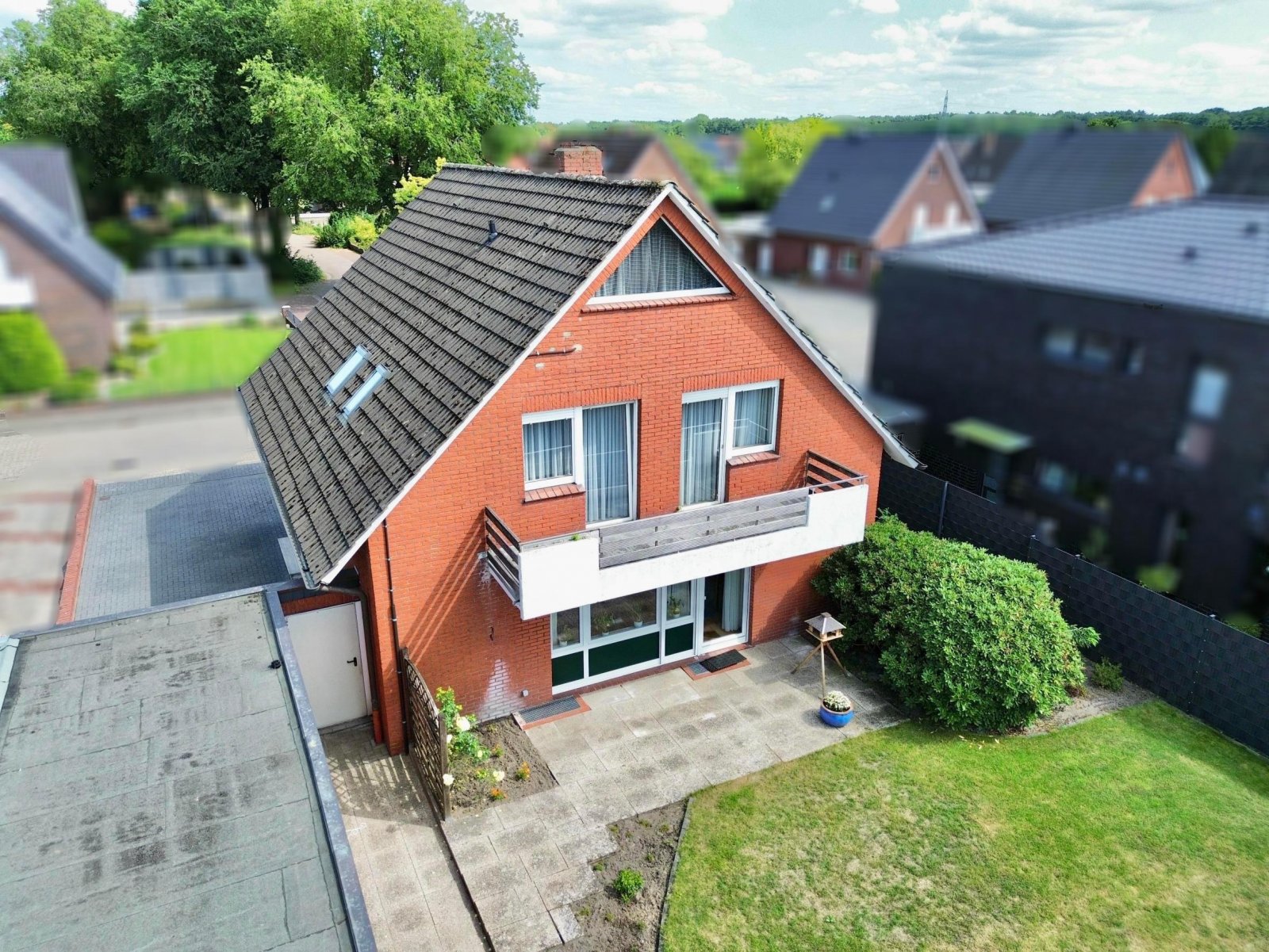 Luftaufnahme, Rückansicht Luftaufnahme, Rückansicht