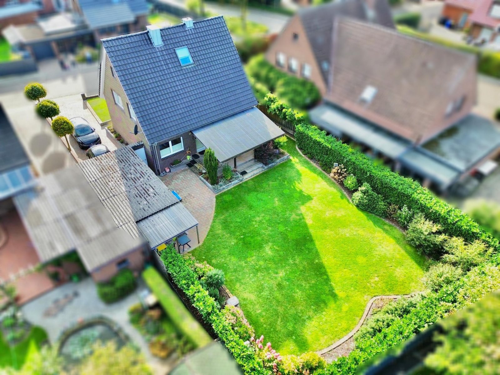 Rückseite von oben Rückseite von oben