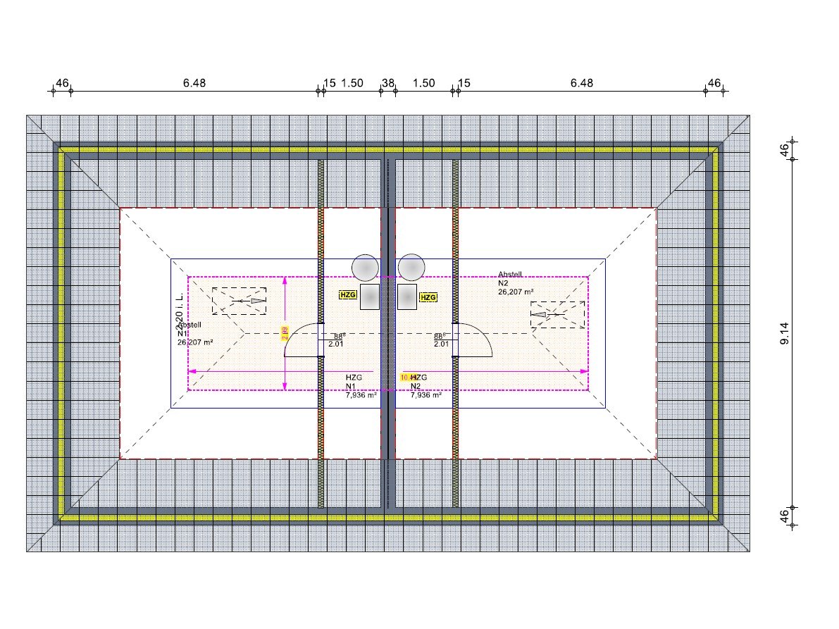 Grundriss DG gesamt Grundriss DG gesamt