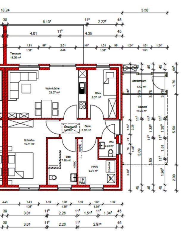 Grundriss EG Grundriss EG