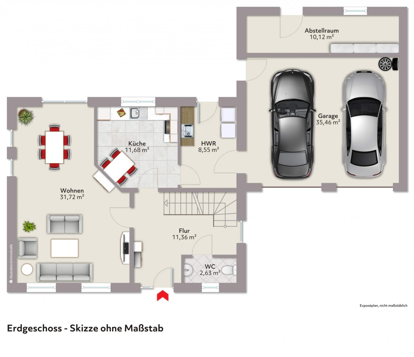 Grundriss Erdgeschoss Grundriss Erdgeschoss