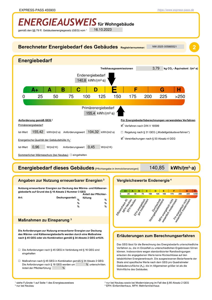 Energieausweis S.2 Energieausweis S.2