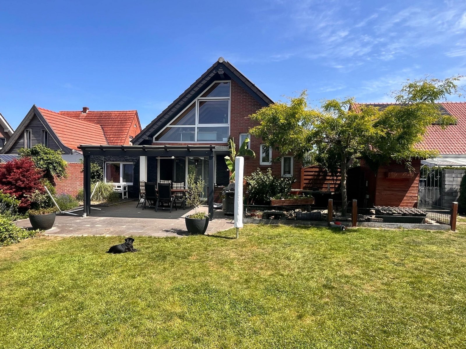 Rückwärtige Ansicht