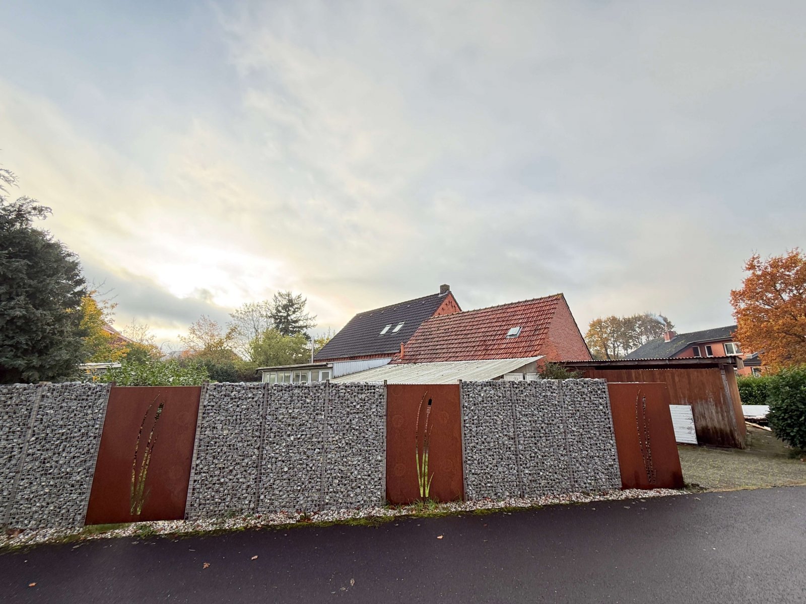 Uneinsehbares Grundstück