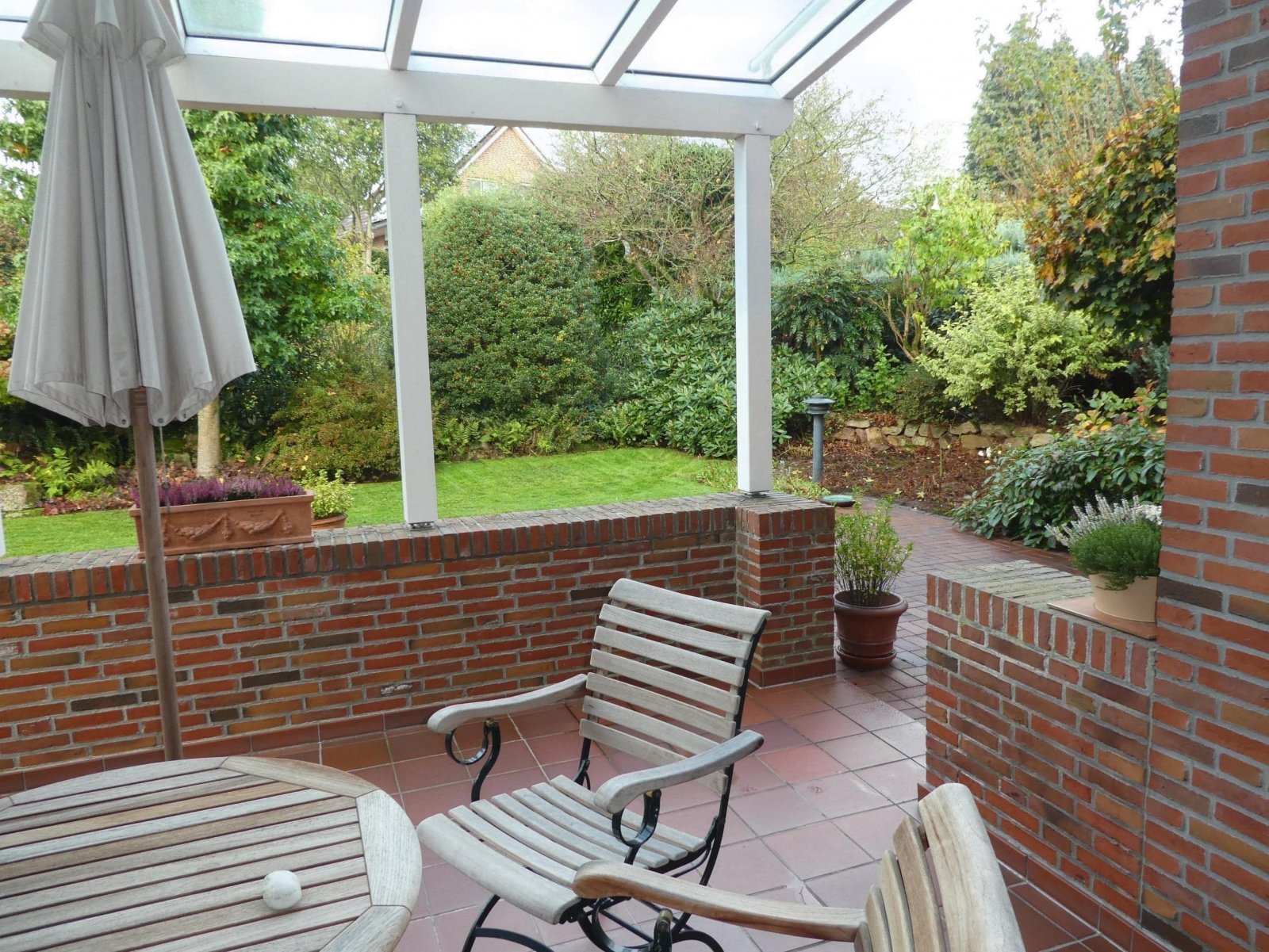 Überdachte Terrasse Überdachte Terrasse