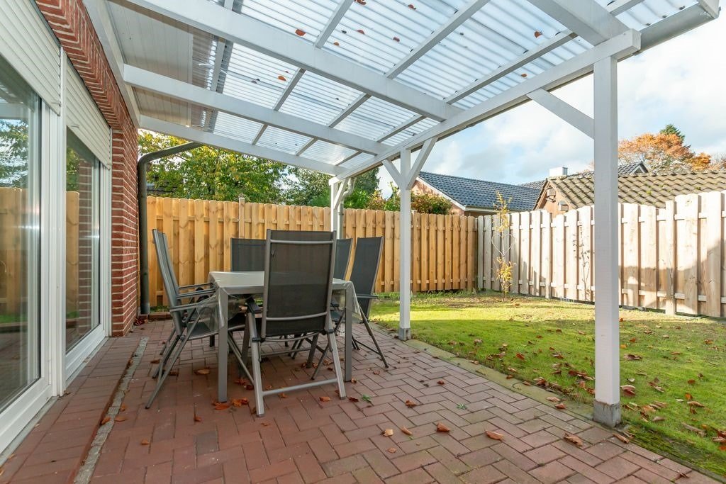 Überdachte Terrasse