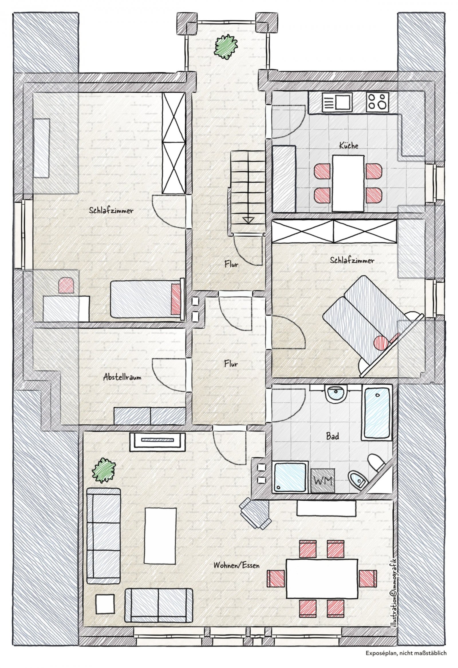 Grundriss Dachgeschoss